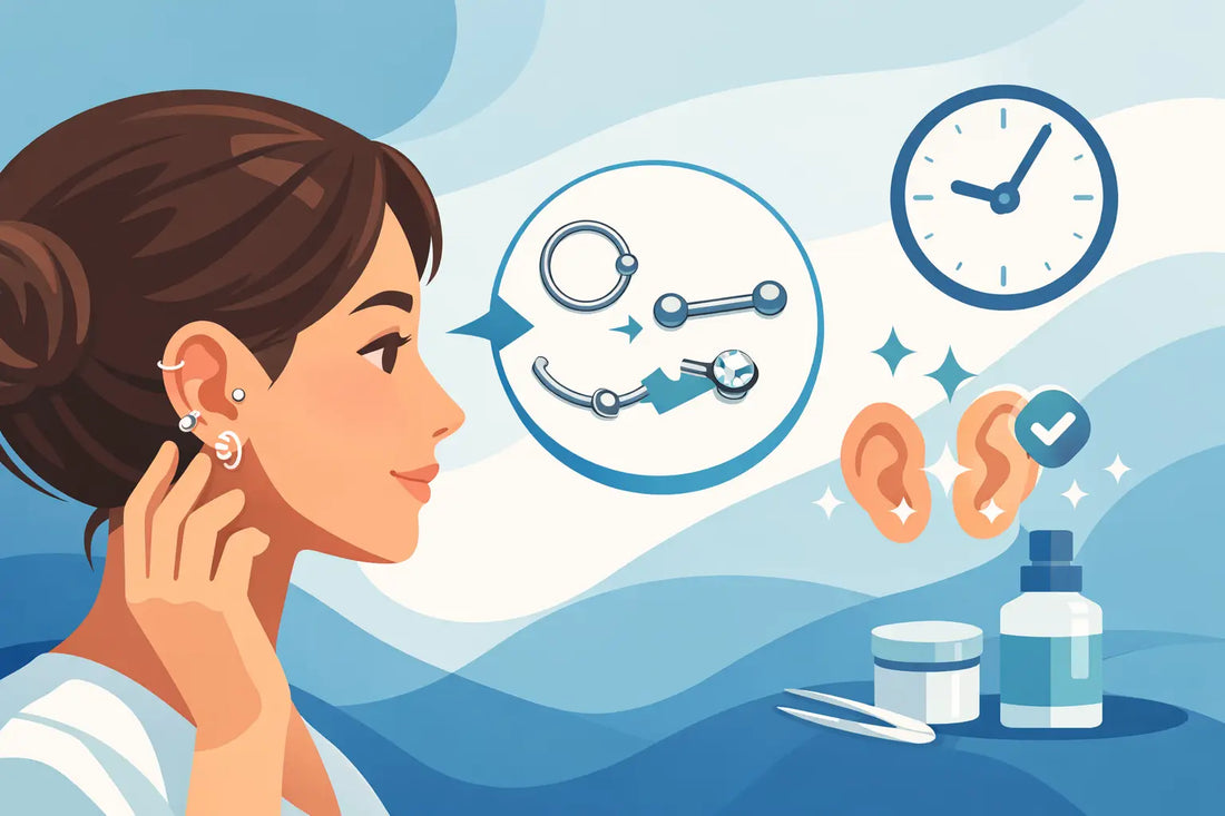 When to Change Piercing Jewelry Safely After Healing