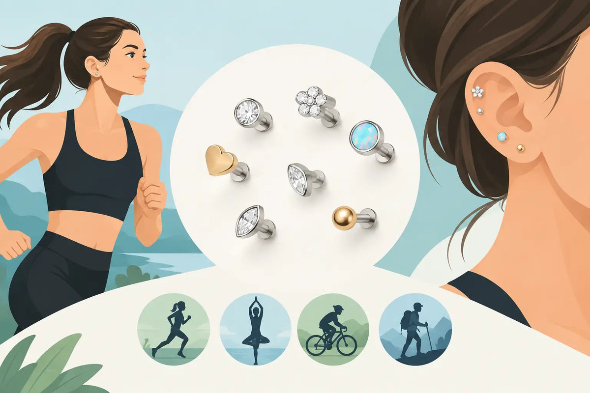 Threadless Jewelry Benefits for Active Style