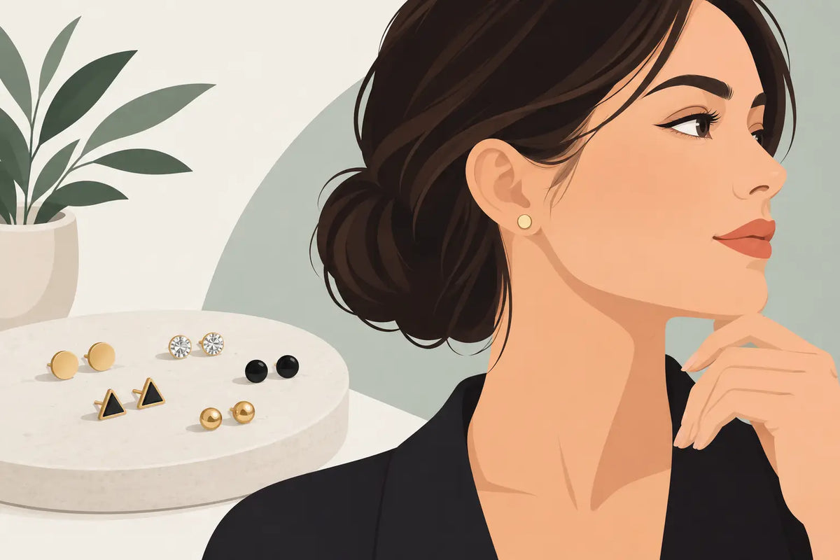 Threadless Earrings for Strong, Personal Style