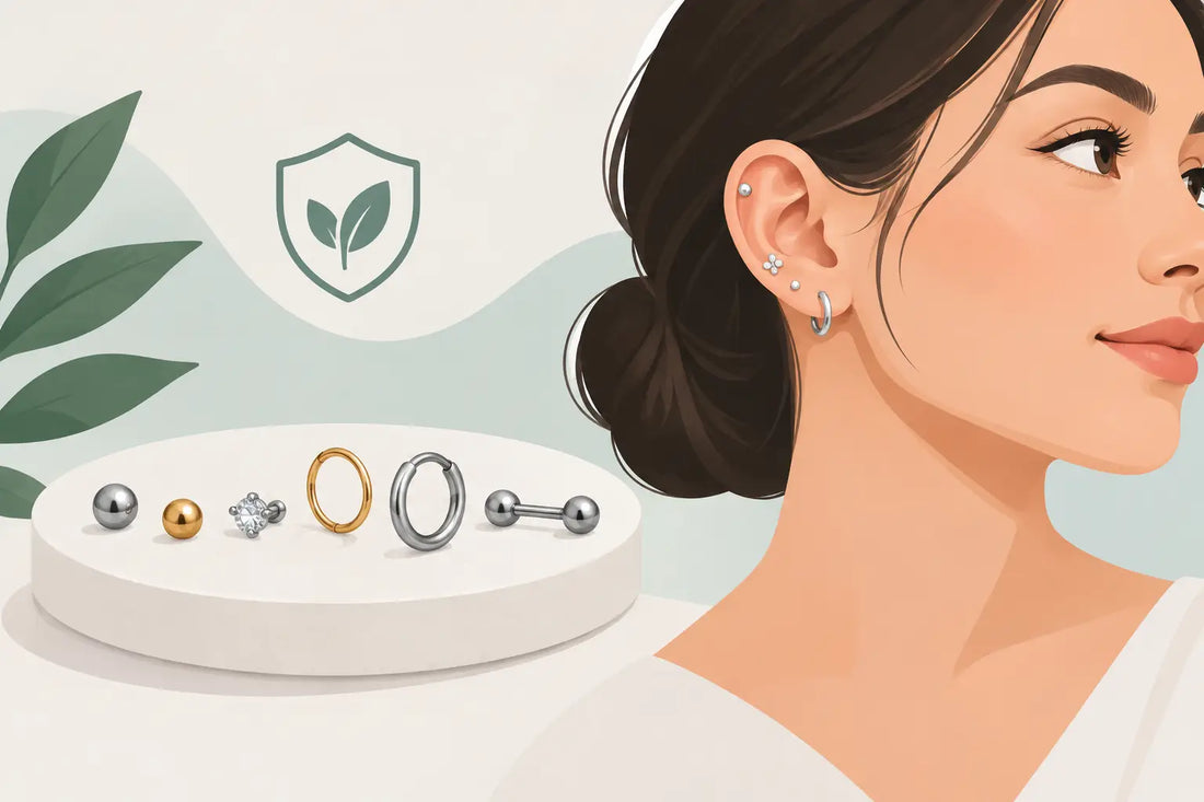 Best Hypoallergenic Piercing Metals for Comfort
