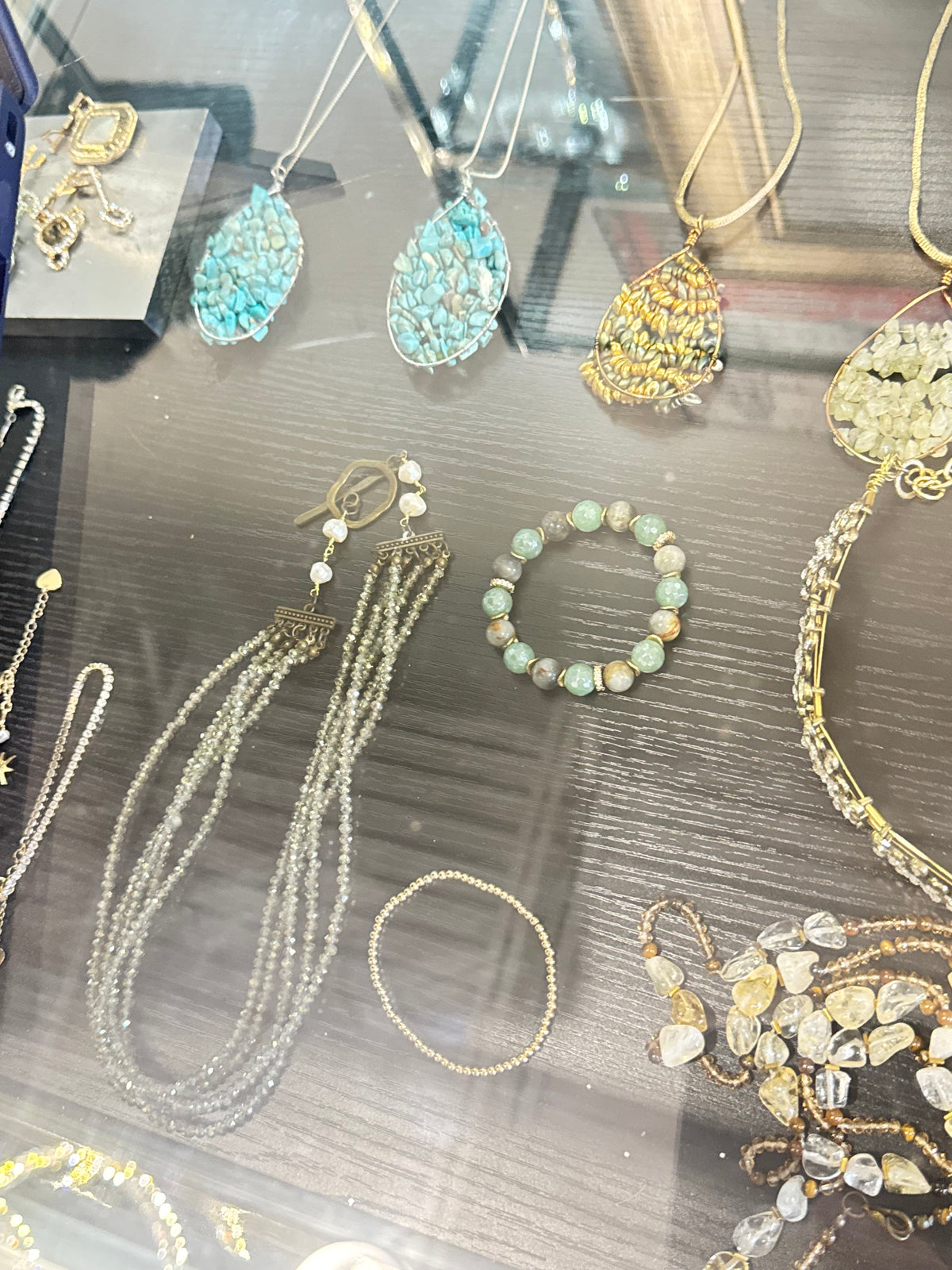Handmade Real Stone Necklaces & Bracelets