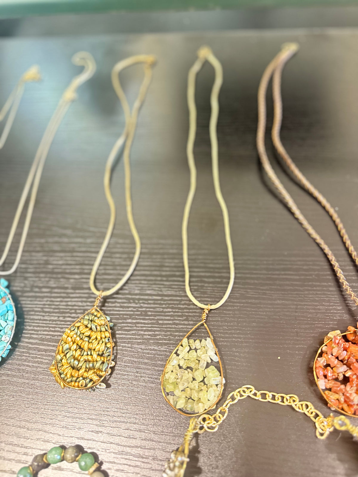 Handmade Real Stone Necklaces & Bracelets