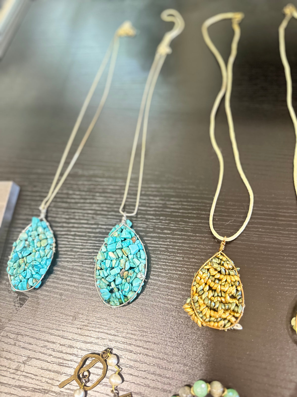 Handmade Real Stone Necklaces & Bracelets