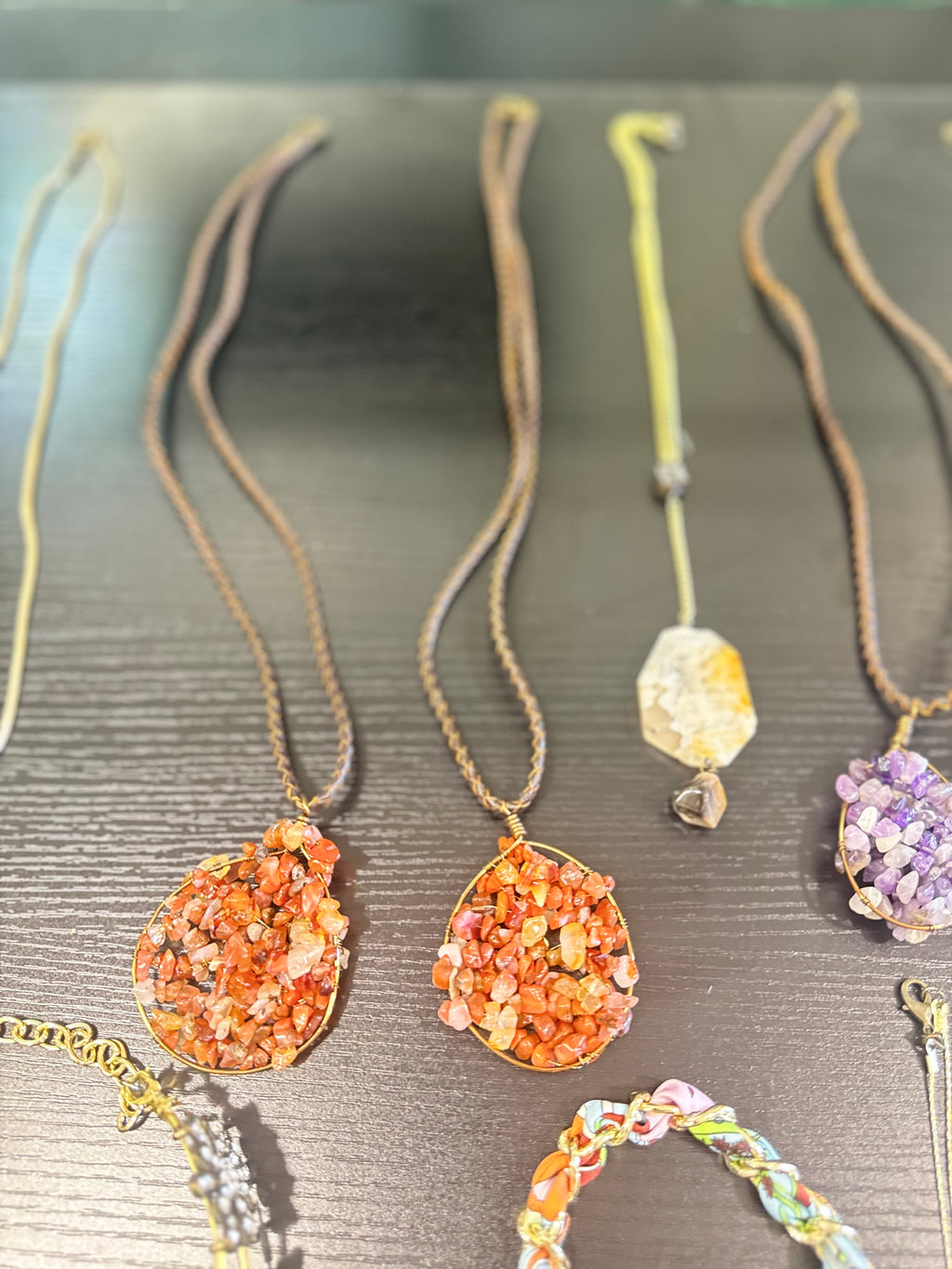 Handmade Real Stone Necklaces & Bracelets