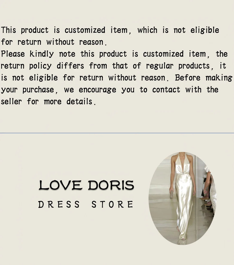 Satin Long Sleeve Evening Gown – Floor-Length Formal Wedding Party Dress